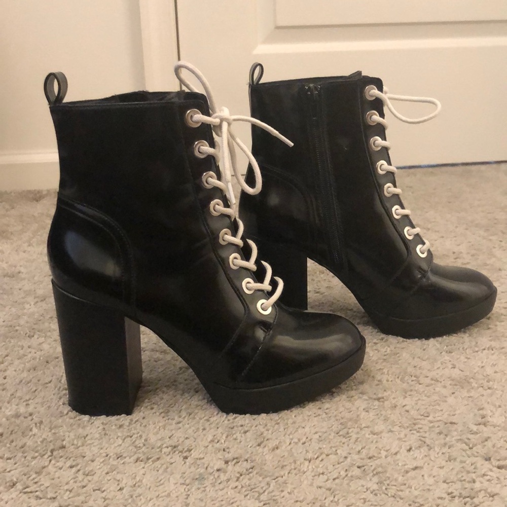 Black boots